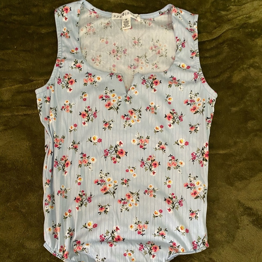 floral bodysuit